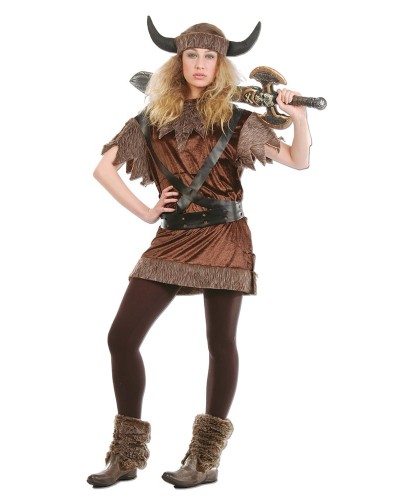 Disfraz de Vikinga Adulto Mujer