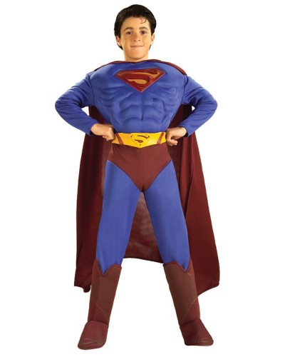 Disfraz Superman Musculoso Infantil Niño