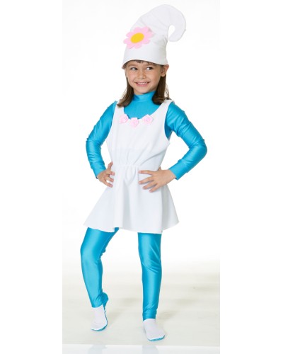 Disfraz de pitufo Pitufina Infantil