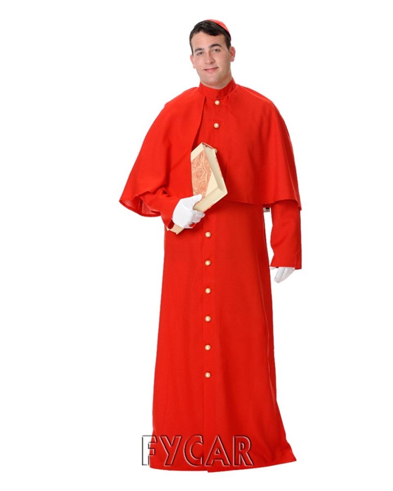 Disfraz Cardenal Adulto Hombre