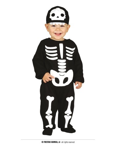 Disfraz de Esqueleto para Bebe Halloween