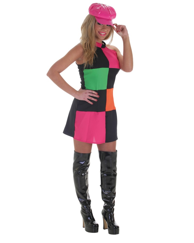 Disfraz yeye años 80 Adulto Mujer