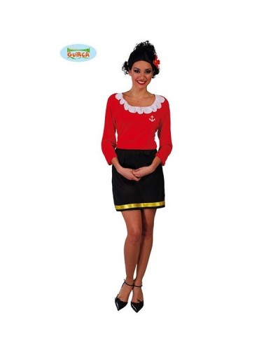 Disfraz Marinera  (Olivia) Adulto Mujer