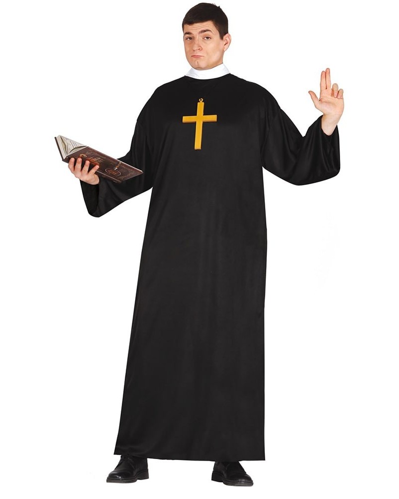 Disfraz de cura para hombre