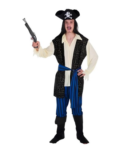 Disfraz Pirata Bucanero Brocado Adulto Hombre