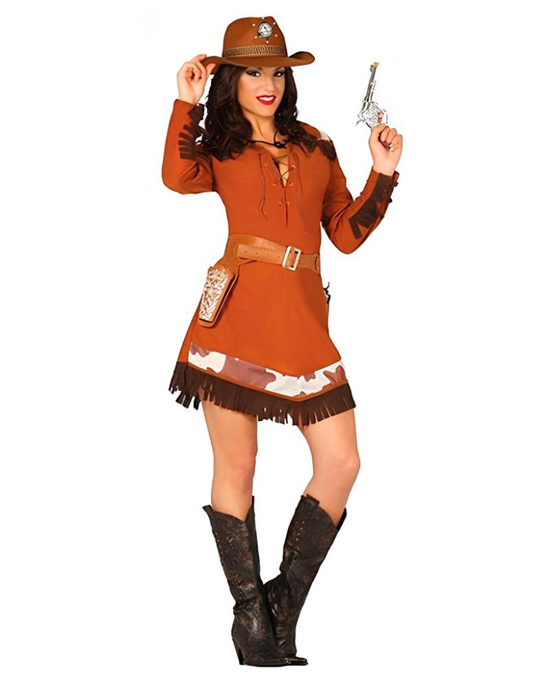 Disfraz de Vaquera Cowgirl Adulto Mujer