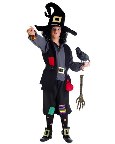 Disfraz Brujo Colorines Infantil Niño
