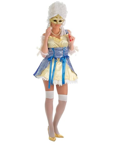 Disfraz Condesa Azul Adulto Mujer