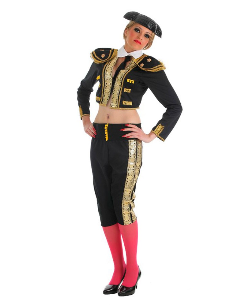 Disfraz Torera Negro Adulo Mujer