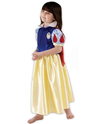 Disfraz de Blancanieves Infantil con capa