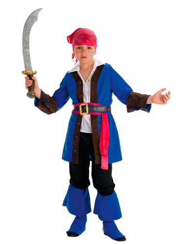 Disfraz de pirata bucanero Infantil Niño