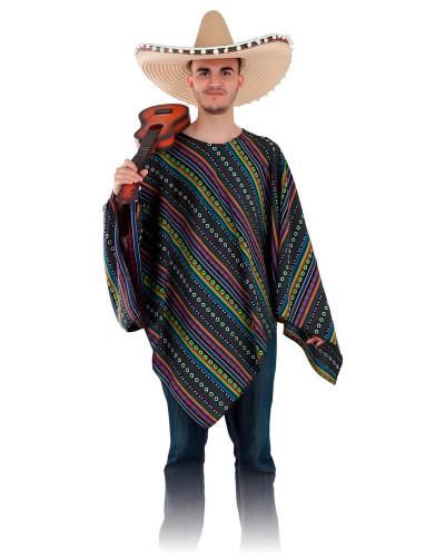 Poncho Mexicano Adulto