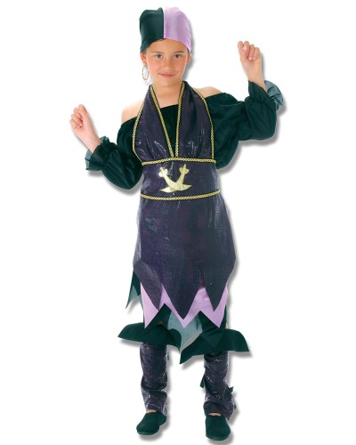 Disfraz de Pirata Corsaria Infantil Chica