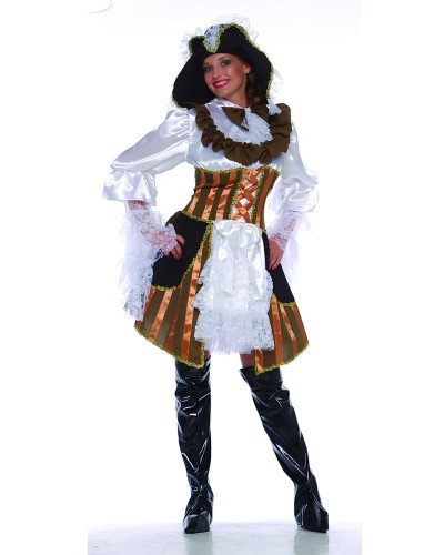 Disfraz de Pirata Bucanera Adulto Mujer