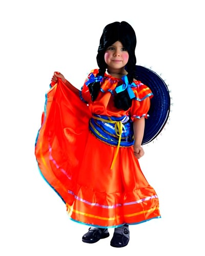 Disfraz Mexicana para Bebe