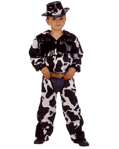 Disfraz Vaquero Vaca Infantil Niño