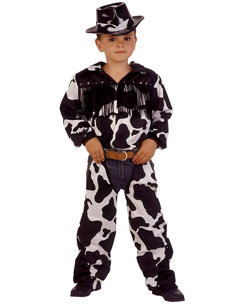 Disfraz Vaquero Vaca Infantil Niño