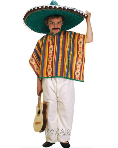 Disfraz Mexicano Infantil Niño