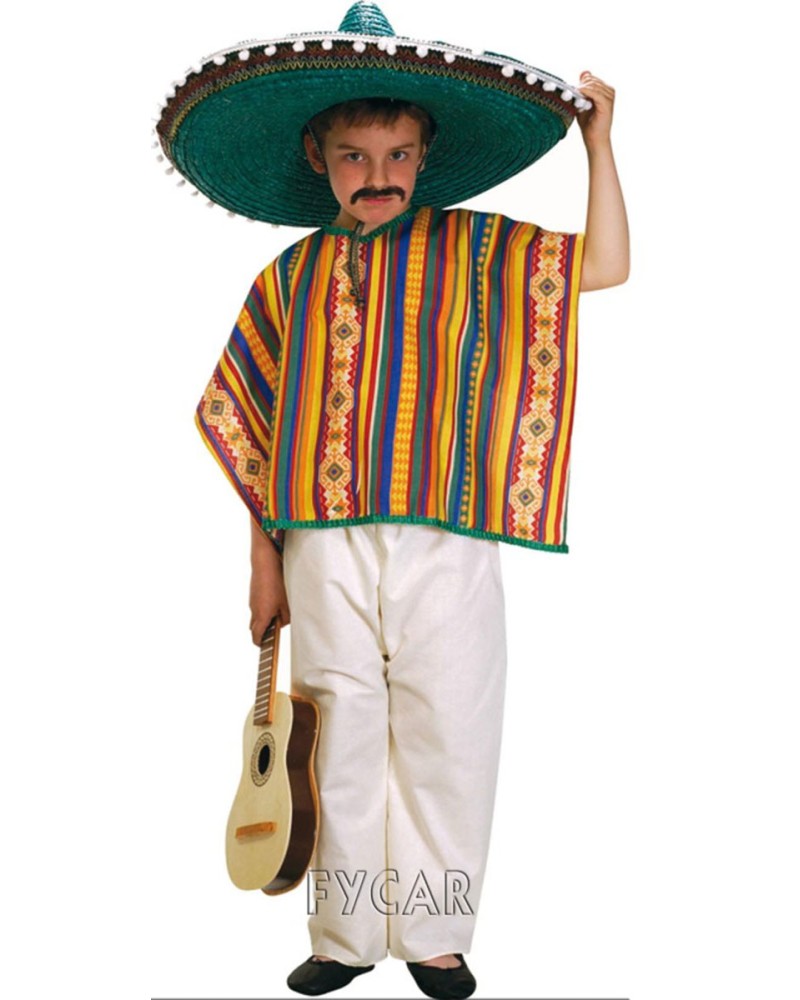 Disfraz Mexicano Infantil Niño