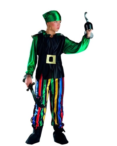 Disfraz de Bucanero Pirata Infantil Niño