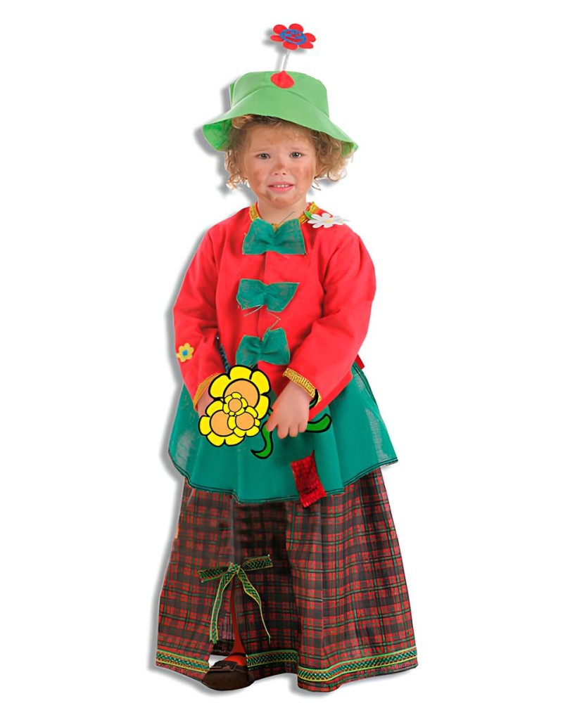 Disfraz de Mendiga Infantil Niña