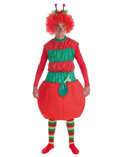 Disfraz Gusano Manzana Adulto Hombre