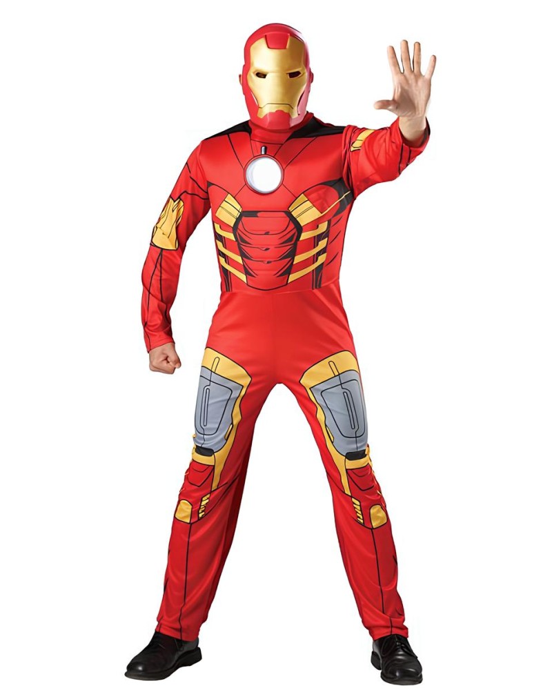 Disfraz Iron Man Musculoso Adulto Hombre