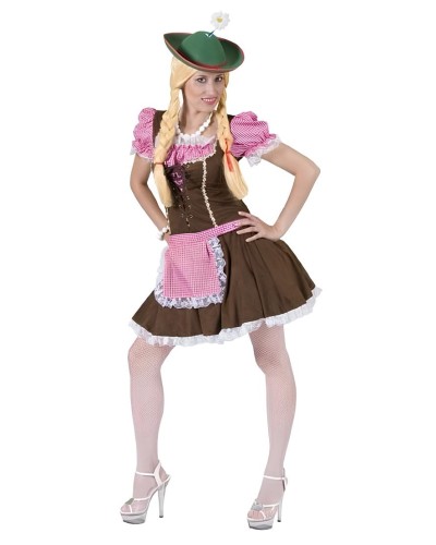 Disfraz de Tirolesa Adulto Mujer