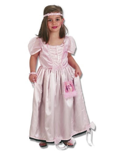 Disfraz de Princasa y Mendiga Infantil Niña