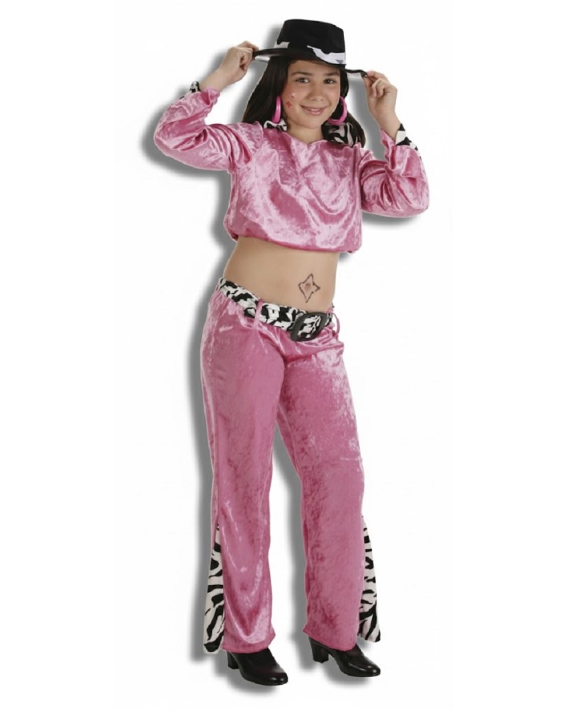 Disfraz Cantante Pink Infantil Niña