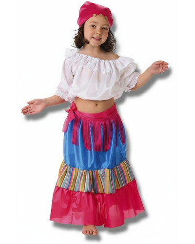 Disfraz Zingara / Pitonisa Infantil Niña
