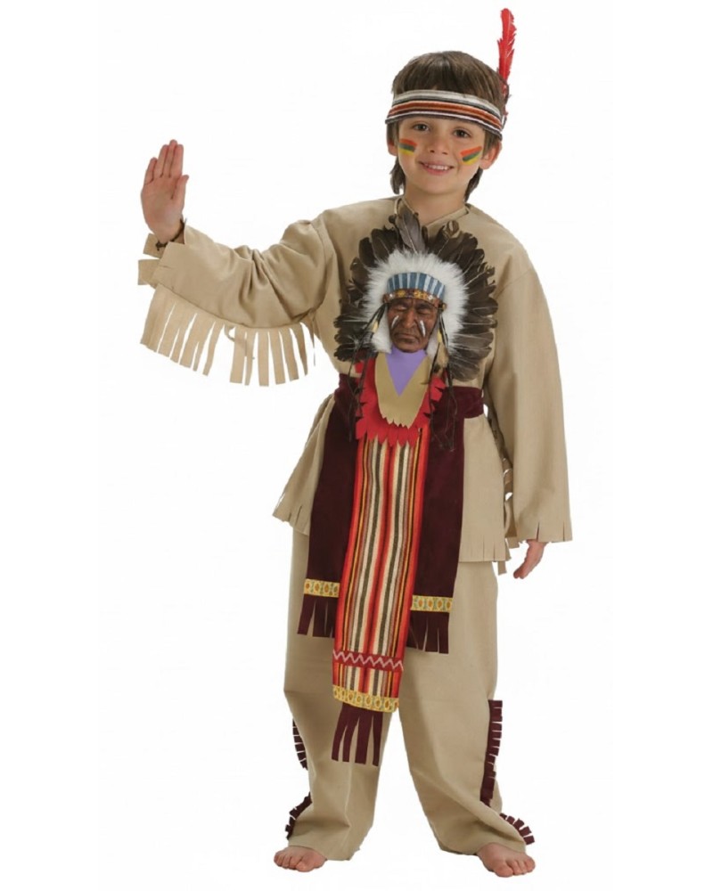 Disfraz Indio invierno sioux