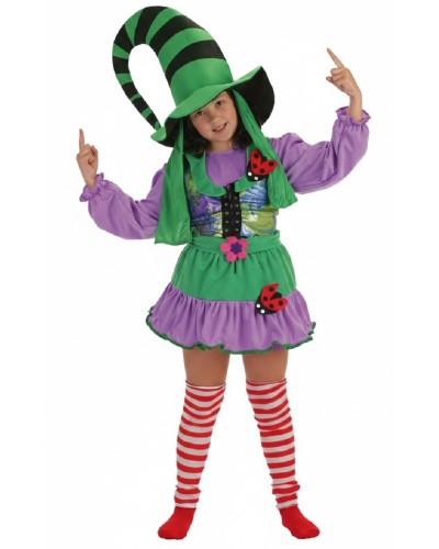 Disfraz de Duendecilla Verde Infantil