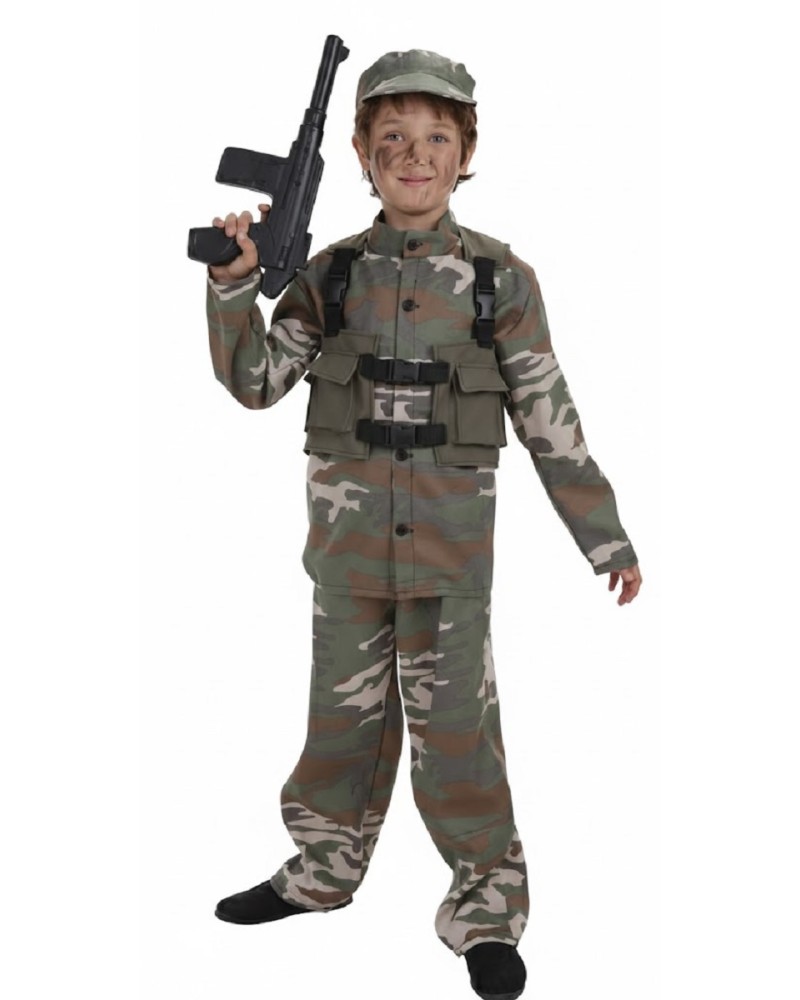 Disfraz Soldado Fuerzas Especiales Infantil Chico
