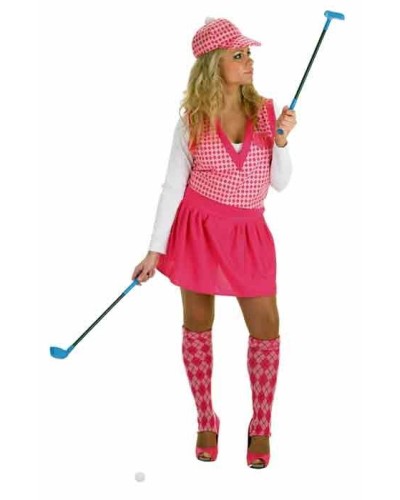 Disfraz Jugadora de Golf Adulto