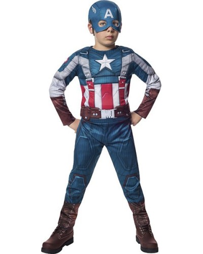 Disfraz Capitán América Reto Infantil Niño