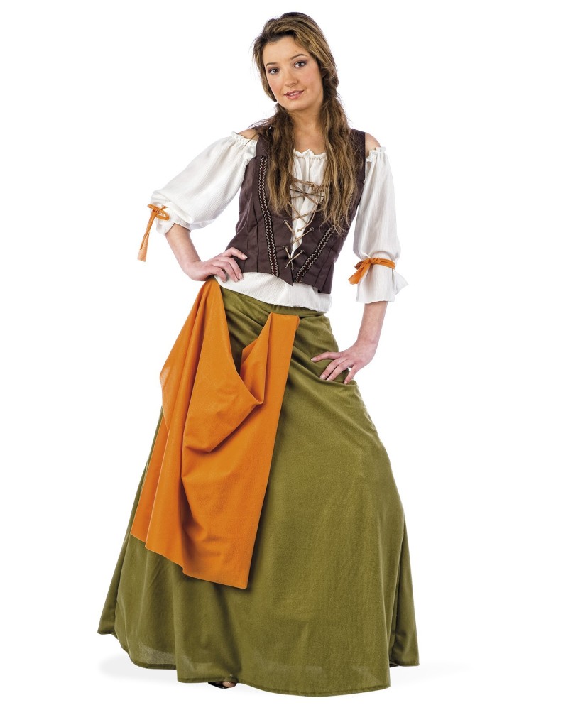 Disfraz Tabernera / Mesonera Medieval Adulto Mujer