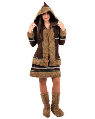 Disfraz Esquimal Adulto Mujer