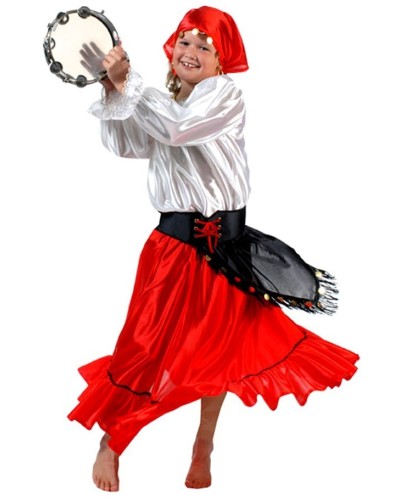 Disfraz Zingara Pitonisa Infantil Niña