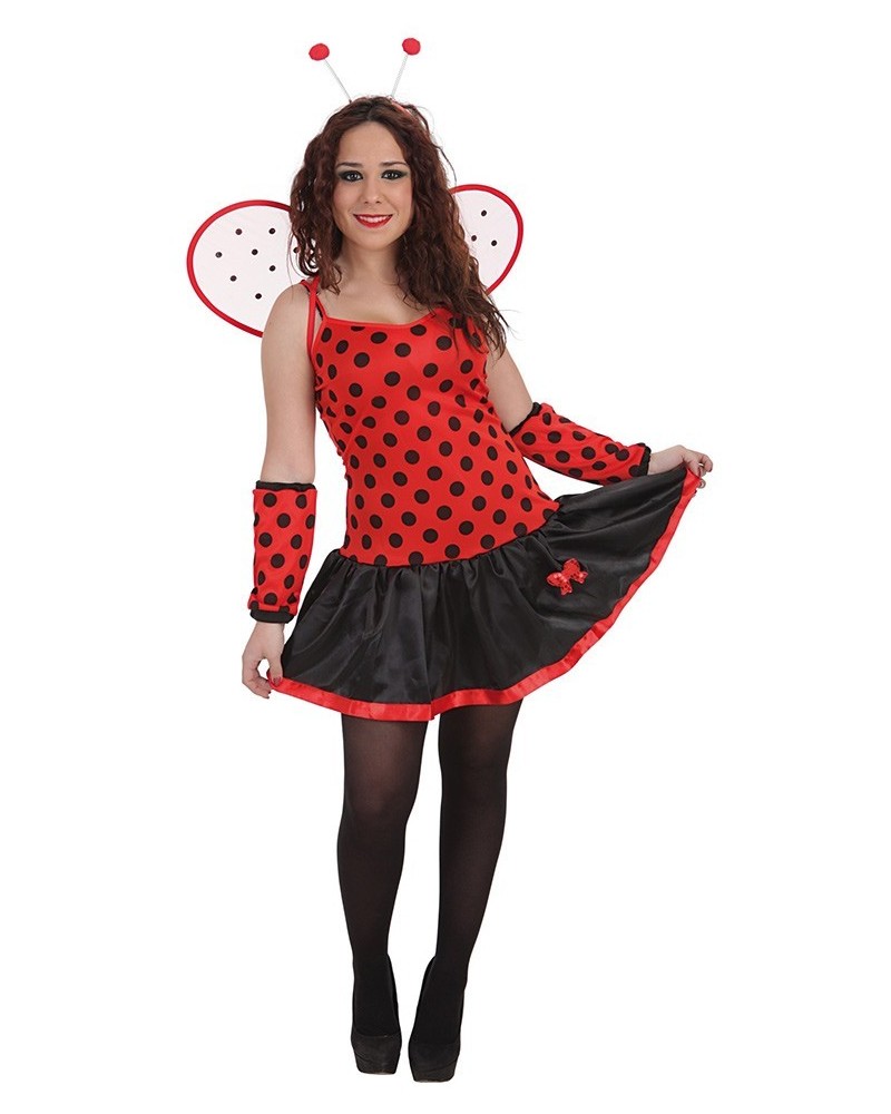 Disfraz Mariquita Lazo Adulto Mujer