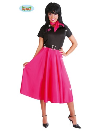 Disfraz Rockera Adulto Mujer