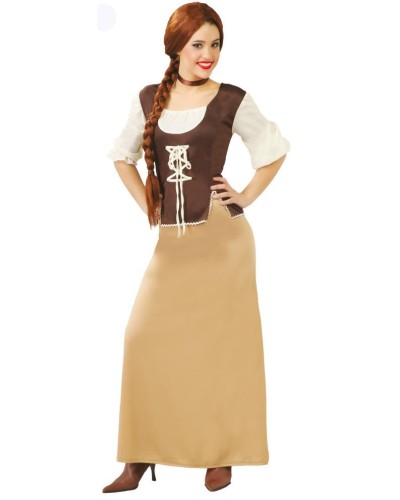 Disfraz Posadera Medieval Adulto Mujer