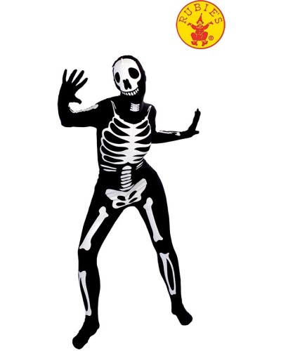 Disfraz de Walking Bones Negro Adulto