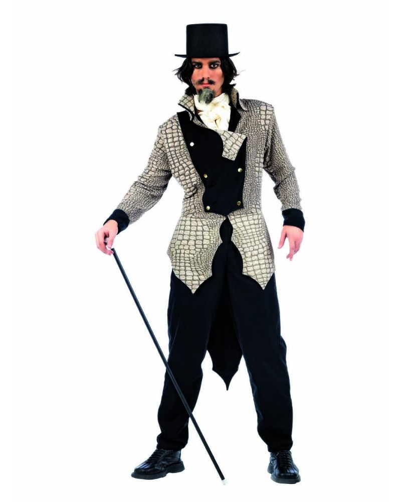 Disfraz Vampiro Reptil Adulto Hombre