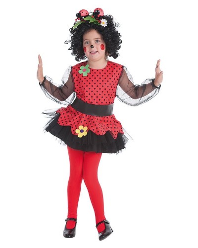 Disfraz de Mariquita Infantil Niña