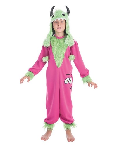 Disfraz Monstruo Verde Mimoso Infantil Niño
