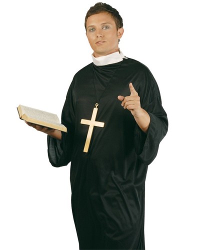 Disfraz de cura para hombre