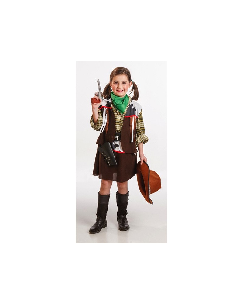 Disfraz Vaquera Infantil Niña