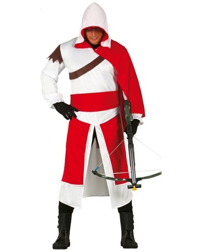 Disfraz de Templario Medieval Adulto Hombre