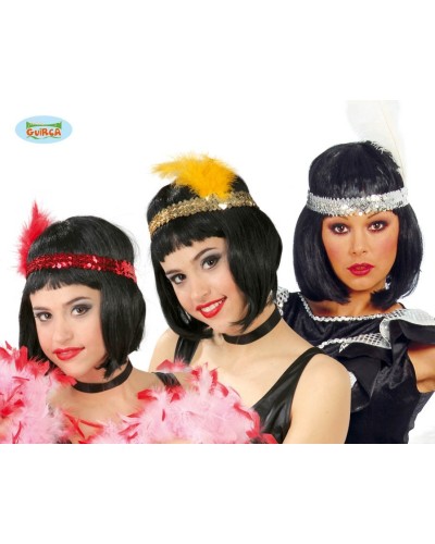 Cinta con Pluma Charleston